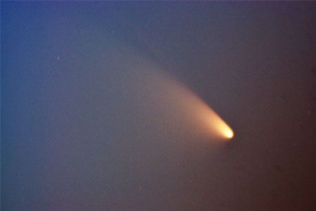 パンスターズ彗星 C/2011 L4 の写真 2013年3月17日午後6時40分撮影