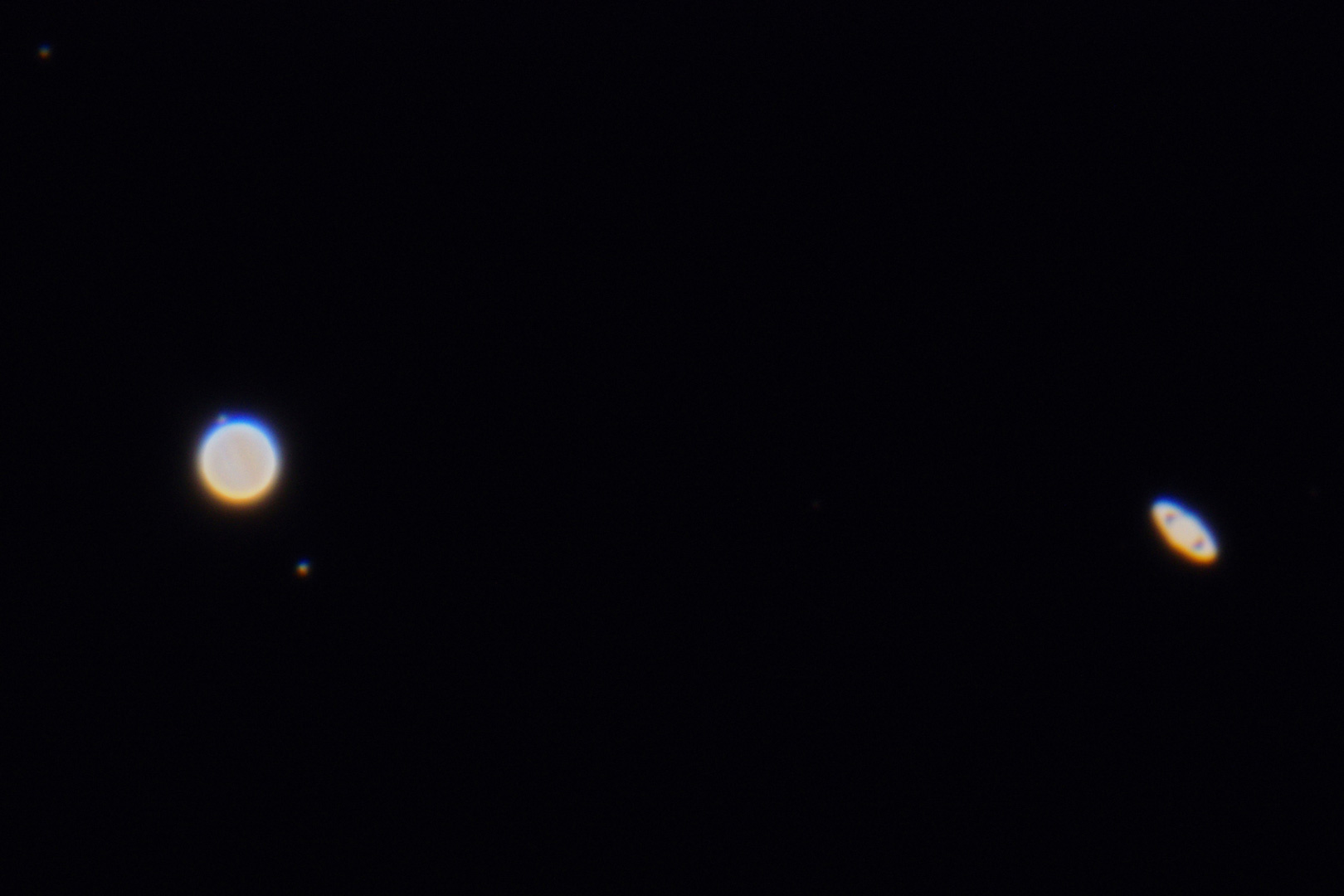 木星と土星の大接近 2020年12月22日 ぐんま天文台65センチ望遠鏡(1)